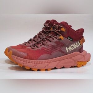 HOKA TRAIL CODE GORE-TEX® HIKING BOOT IN HOT SAUCE / EARTHENWARE 6.5